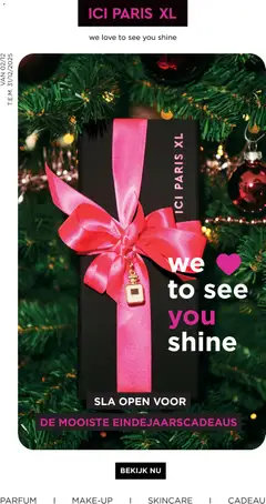 ICI Paris XL folder geldig vanaf 02/12/2025