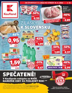 Előnézet Kaufland SK akciós újság érvényes 2026.04.09.-tól
