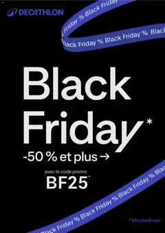 Aperçu Decathlon Black Friday valable à partir du 14/11/2025