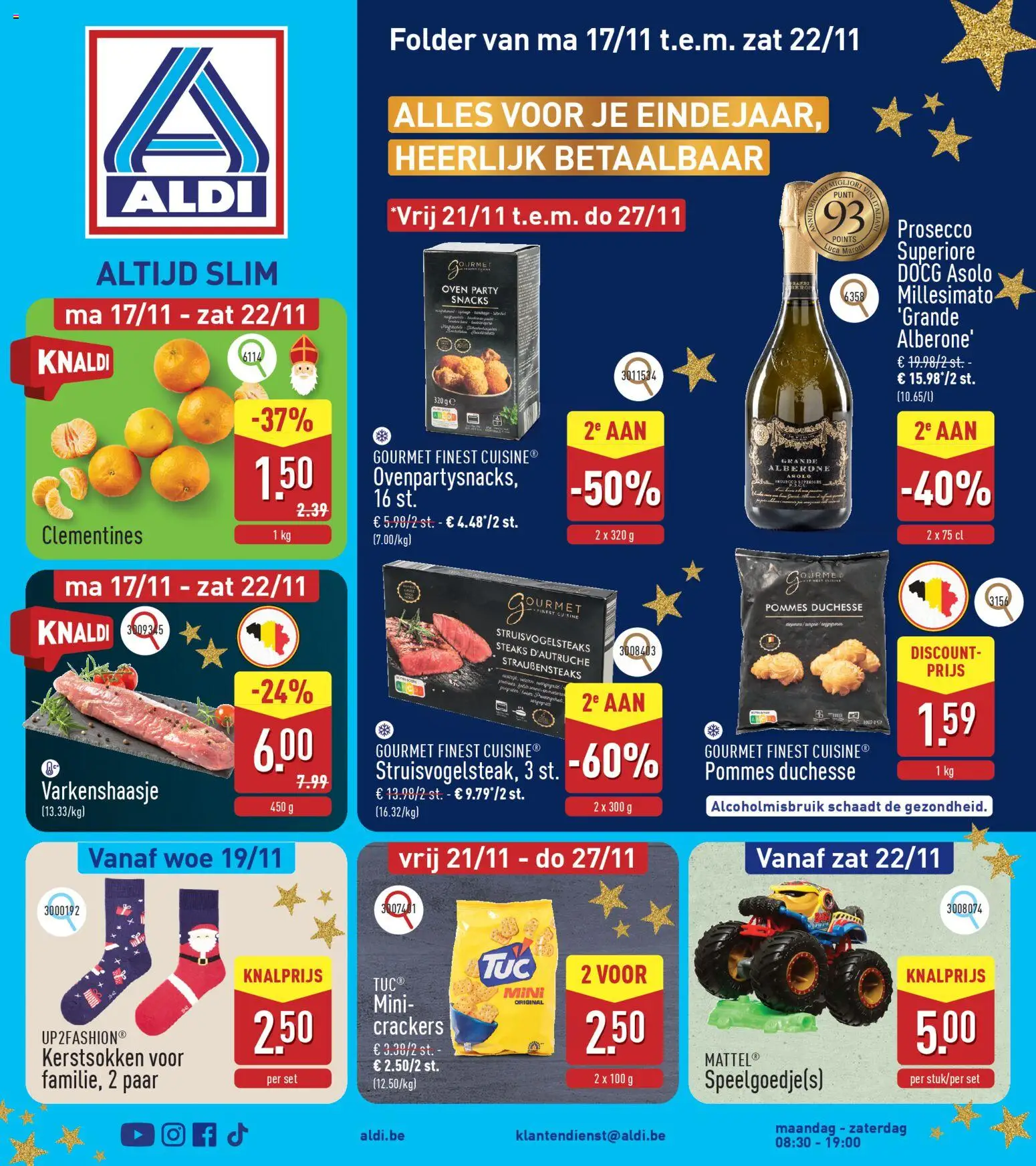 Aldi folder week 46 - pagina 1- geldig vanaf 17/11/2025