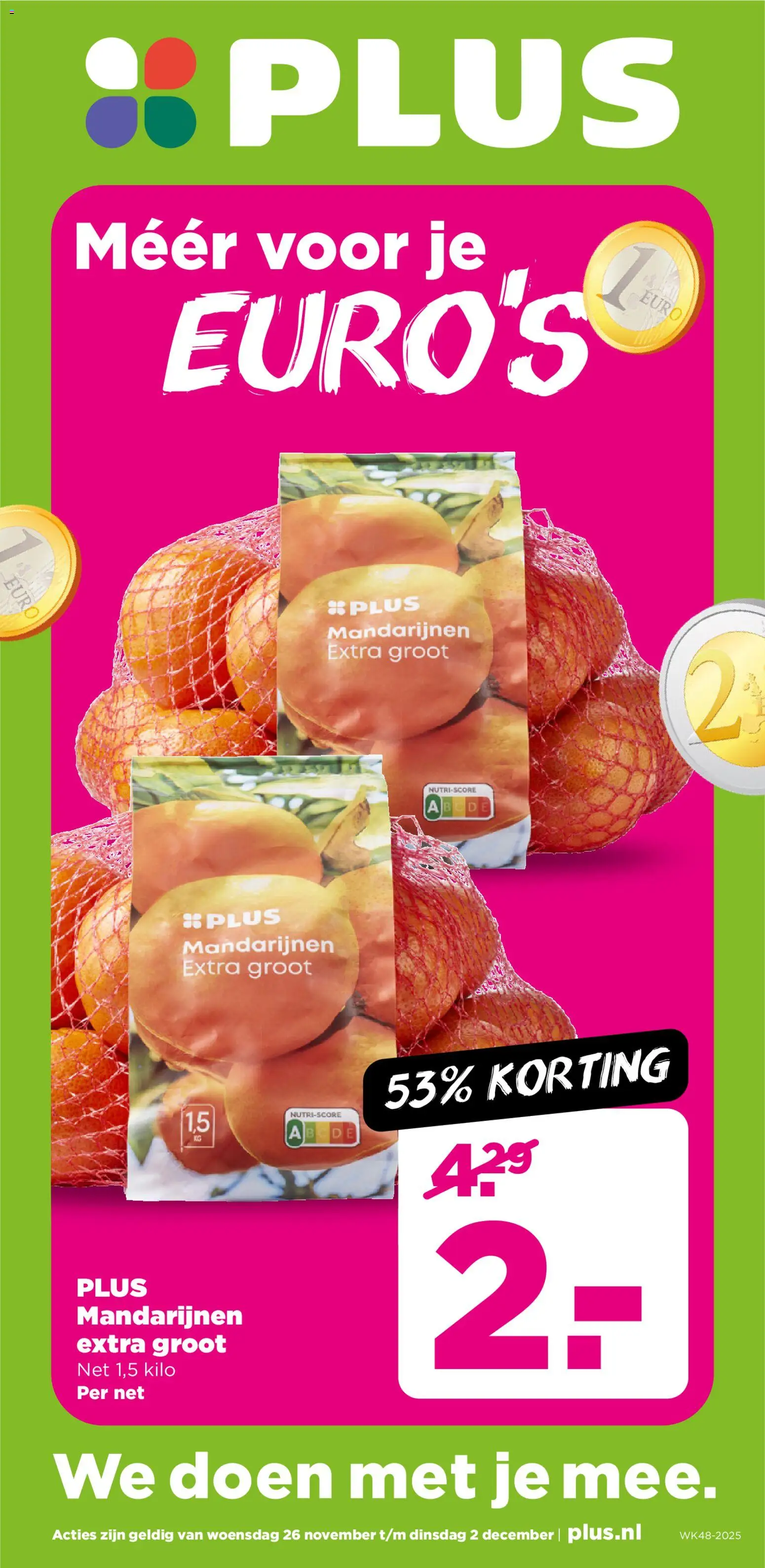 Plus - Folder week 48 - pagina 1- geldig vanaf 26-11-2025