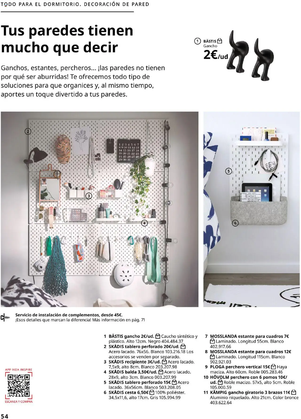 Catálogo IKEA Accesorios y decoración - Página de 54 - Válido desde 25/09/2025