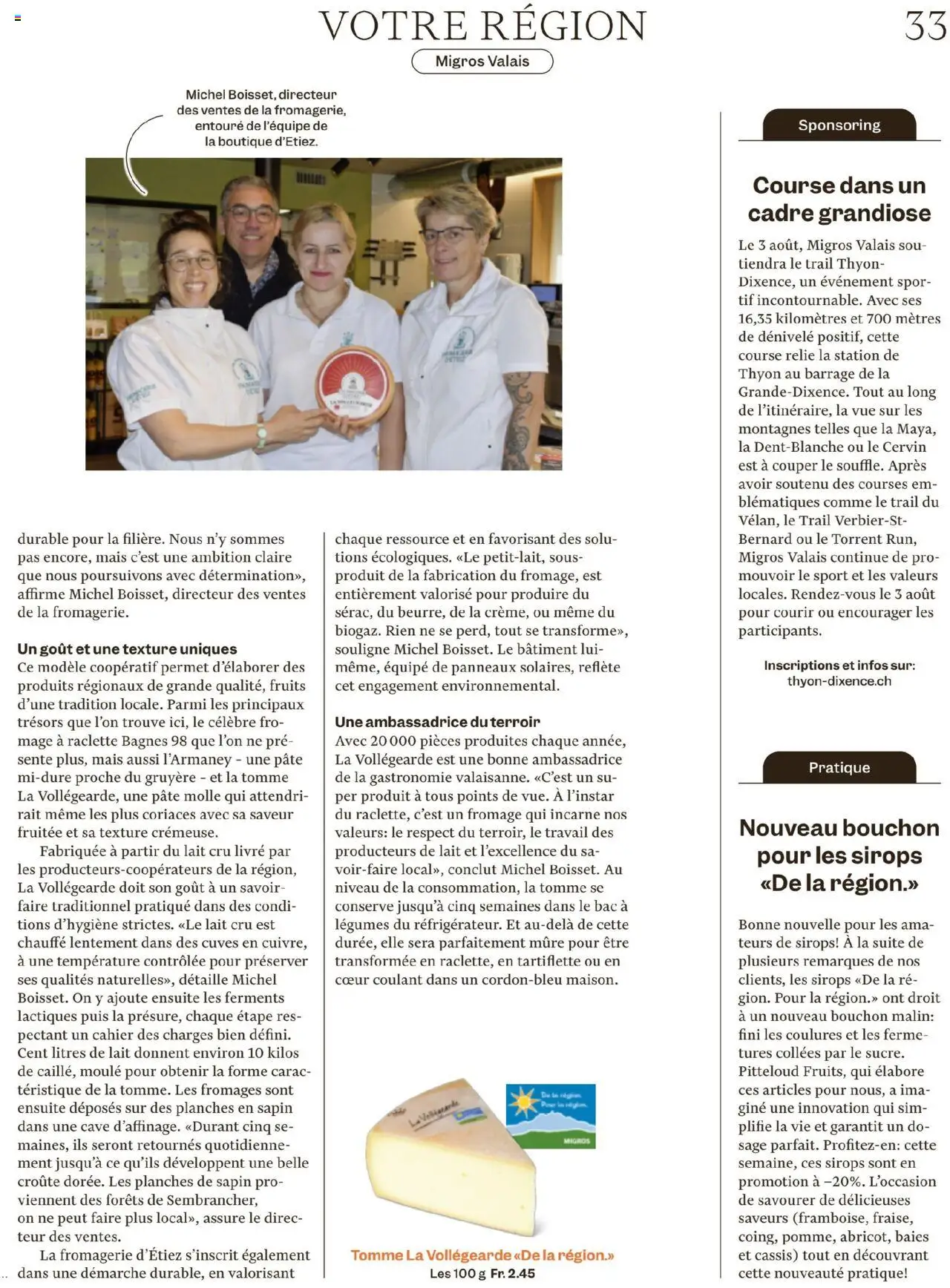 Migros Magazin FR - Seite 33- gültig ab 15.07.2025