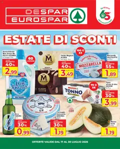 Anteprima Volantino Eurospar	 valida dal 17/07/2025