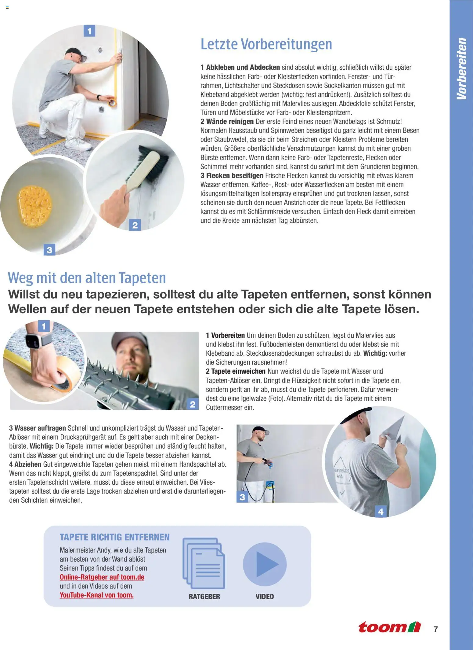 Toom Baumarkt Wände streichen und tapezieren - Seite 7 - gültig ab 01.01.2026