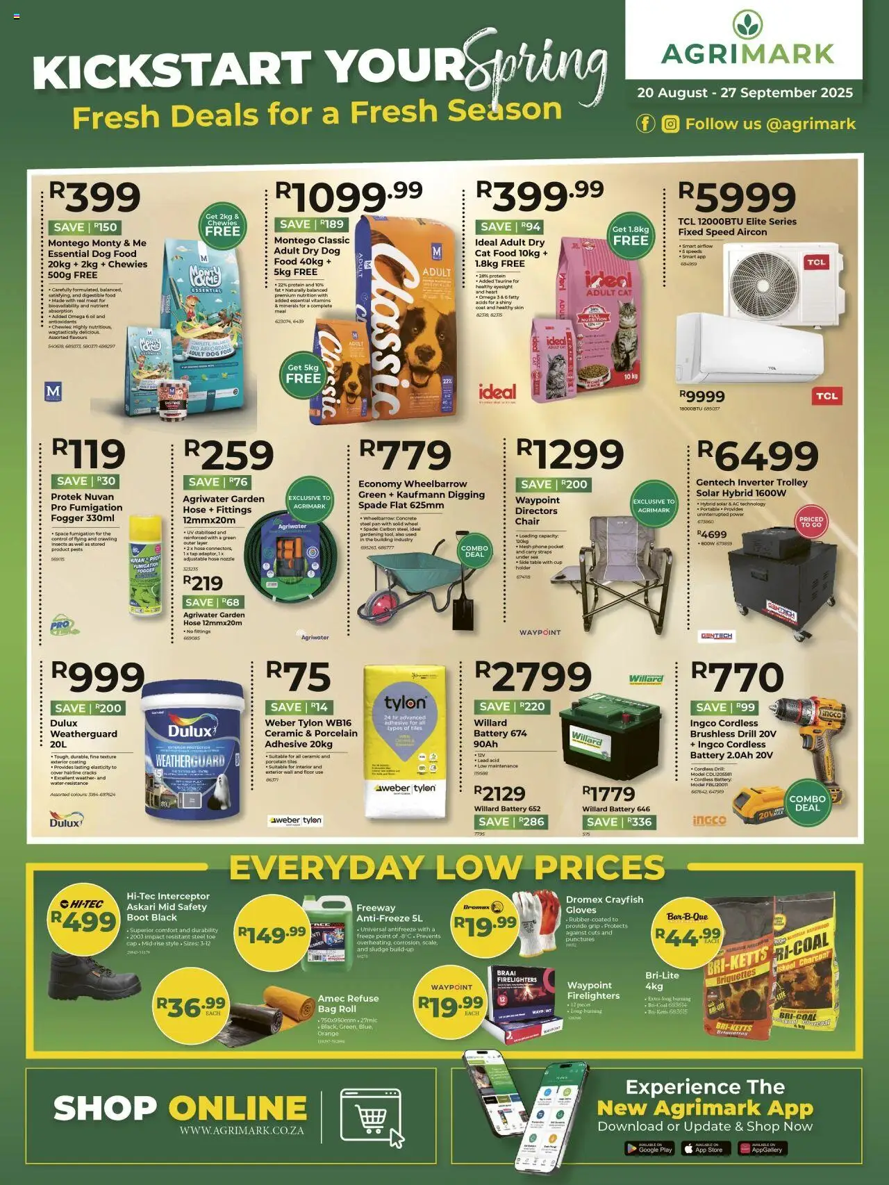 Agrimark Specials - page 1- valid from 20/08/2025