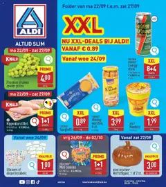 Aldi folder week 39 geldig vanaf 22/09/2025