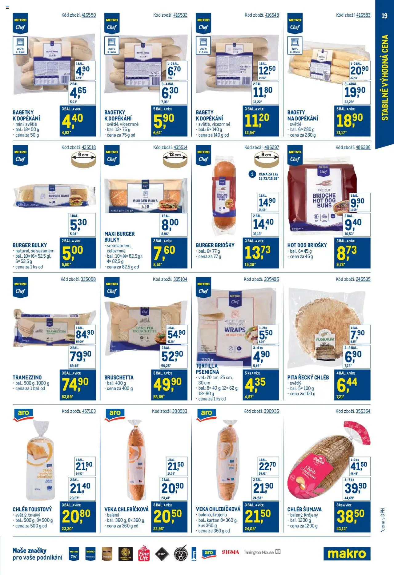 Makro leták - Stabilně výhodná cena – gastronomie - strana 19- platný od 21.05.2025