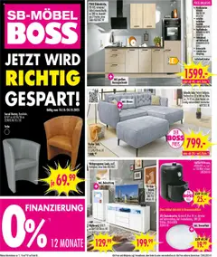 Vorschau SB Möbel Boss Prospekt 	 gültig ab 18.10.2025