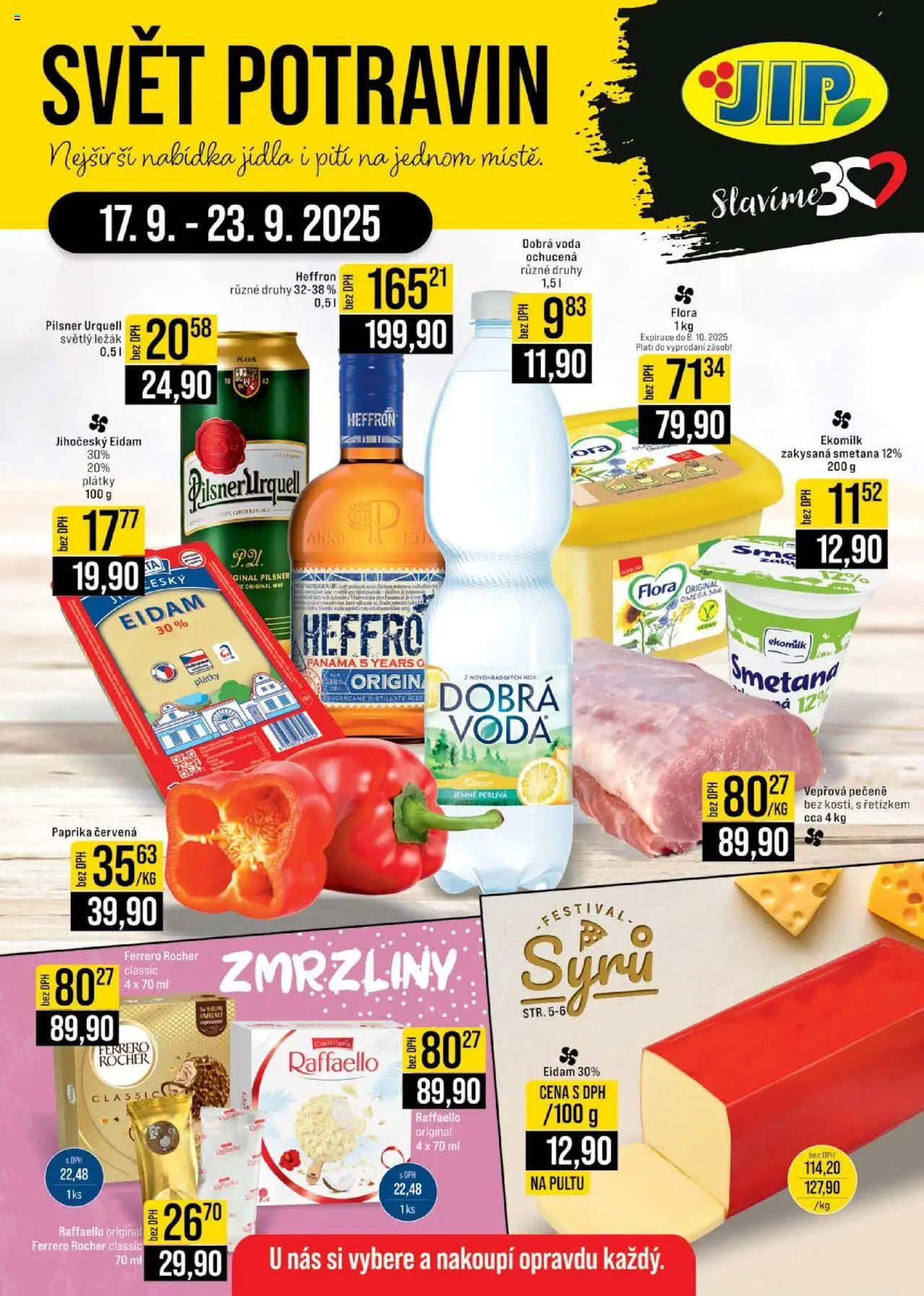 Jip leták - Cash & Carry - strana 1- platný od 17.09.2025