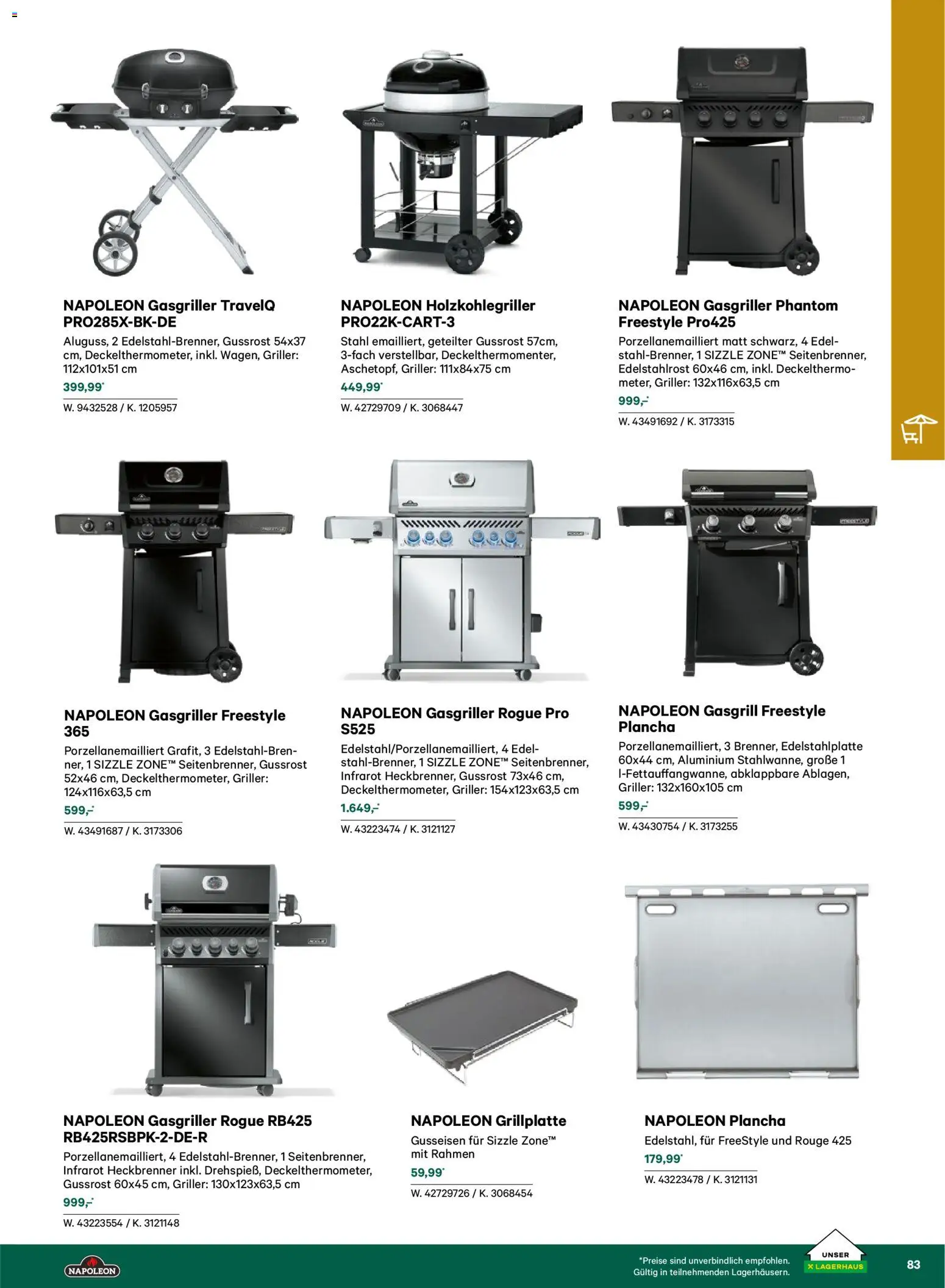 Lagerhaus  Garten und Freizeit Katalog 2026 - page 83- valid from 22.02.2026