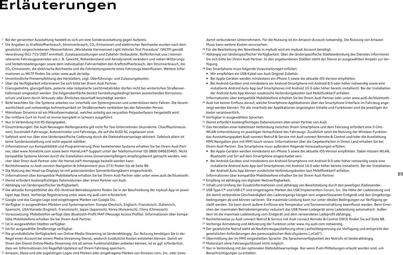Audi RS 3 Sportback / RS 3 Limousine - Seite 89 - gültig ab 28.10.2025