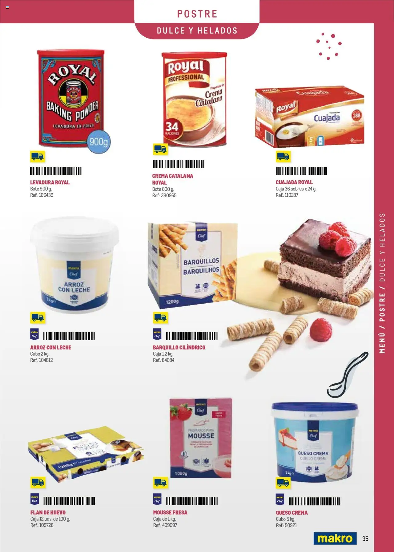 Makro - Menú y Barra Prat - Página de 35 - Válido desde 08/09/2025