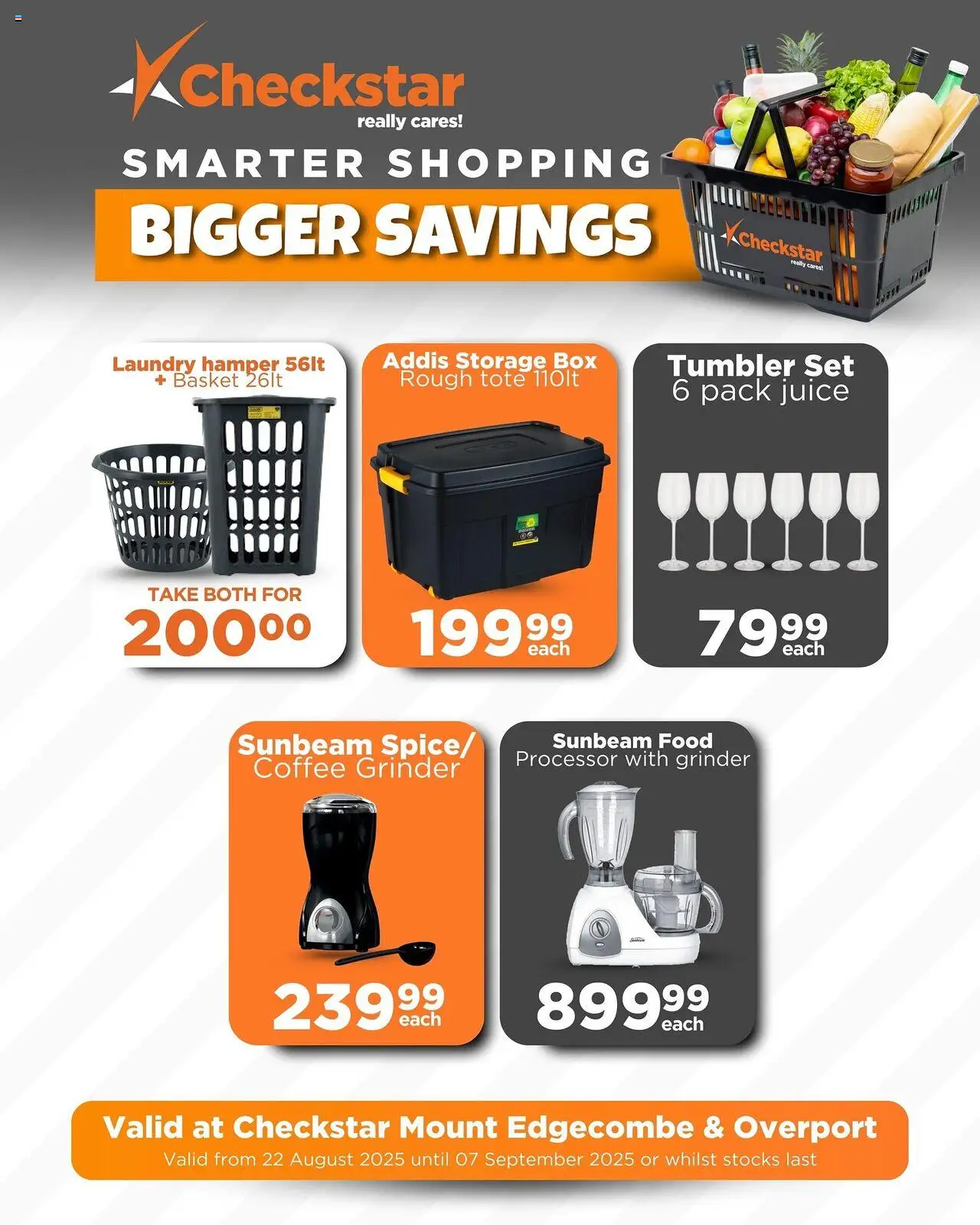 Check Star Mount Edgecombe and Overport Specials  - page 1- valid from 22/08/2025