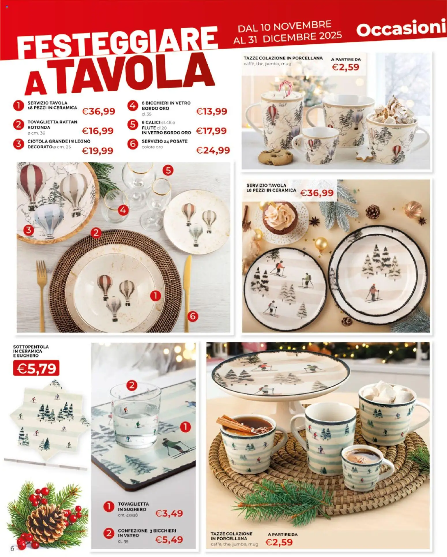 Mercatò Big - Festeggiare a tavola catalogo - pagina 6 - valido dal 10/11/2025