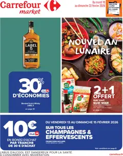 Aperçu Carrefour Market catalogue semaine 7 valable à partir du 10/02/2026