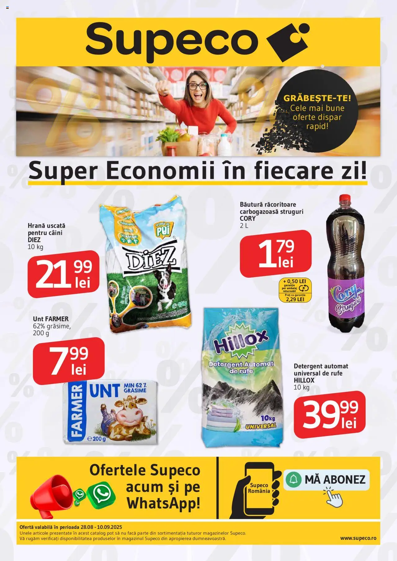 Supeco catalog - Prim Pret - pagina 1- valabil de la 28.08.2025