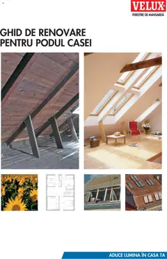 Velux catalog - Ghid de renovare pentru podul casei valabil de la 01.01.2025