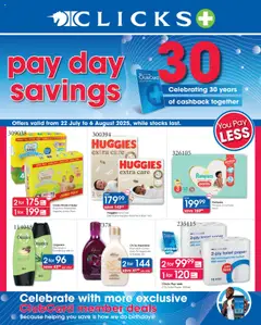 Preview Clicks Specials valid from 22/07/2025