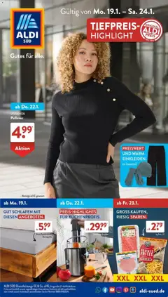 Vorschau Aldi Süd Prospekt 	 gültig ab 19.01.2026
