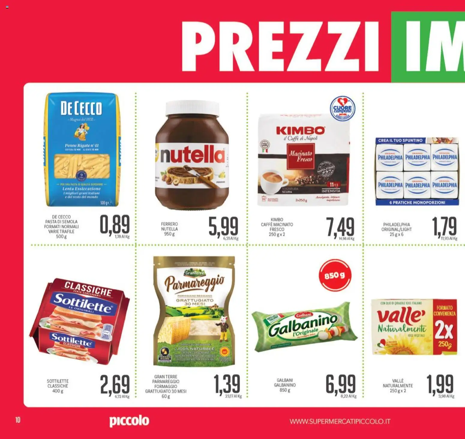 Piccolo volantino - pagina 10 - valido dal 26/03/2026