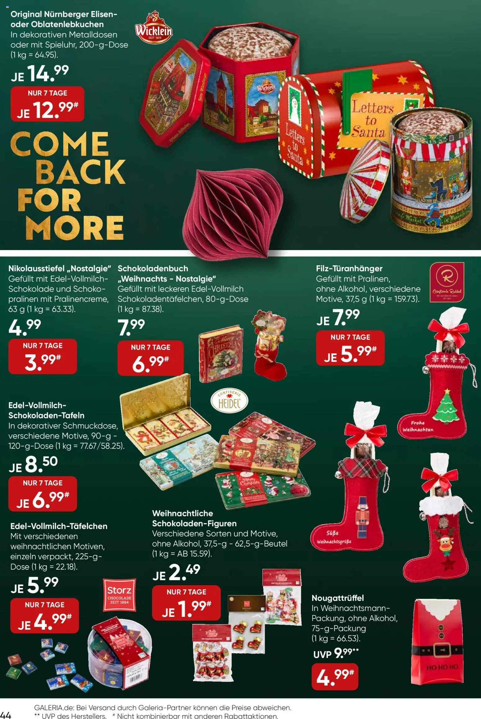 Galeria Karstadt Kaufhof Prospekt 	 - Seite 44 - gültig ab 03.12.2025