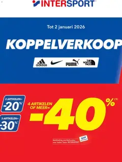 Intersport folder / publicité geldig vanaf 15/12/2025