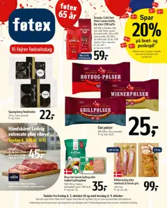 Forhåndsvisning Føtex - Tilbudsavis gyldig fra 03/10/2025