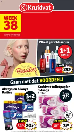 Kruidvat folder week 38 geldig vanaf 16/09/2025