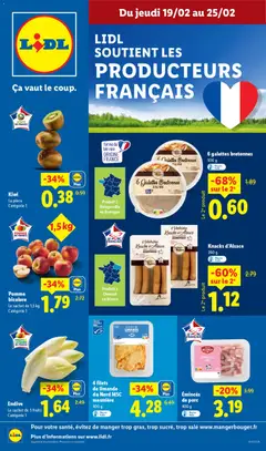 Aperçu LIDL catalogue semaine 8 valable à partir du 19/02/2026