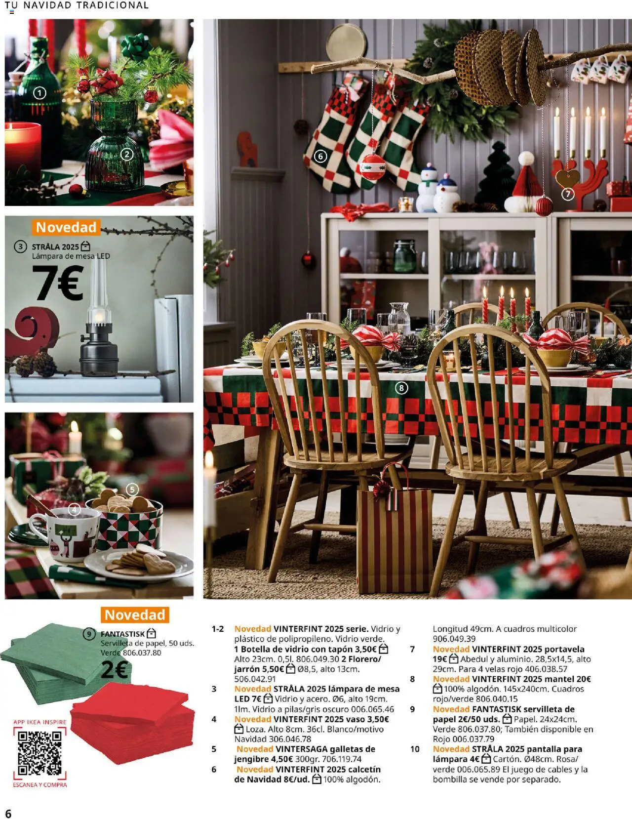 Catálogo IKEA Brochure de navidad - Página de 6 - Válido desde 01/10/2025
