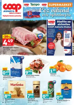 COOP Jednota leták platný od 13.02.2026