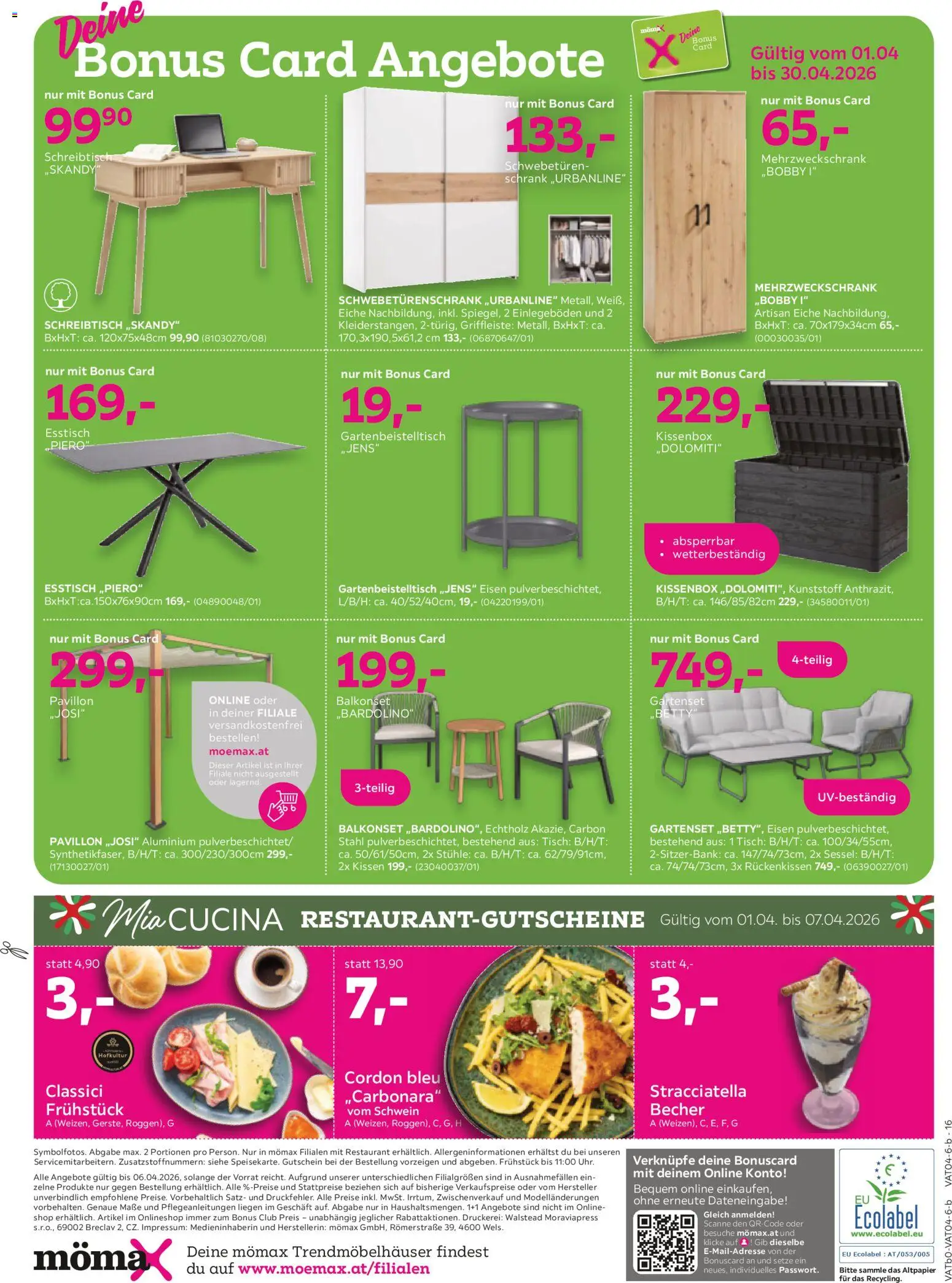 Mömax Prospekt aktuell - page 16- valid from 30.03.2026