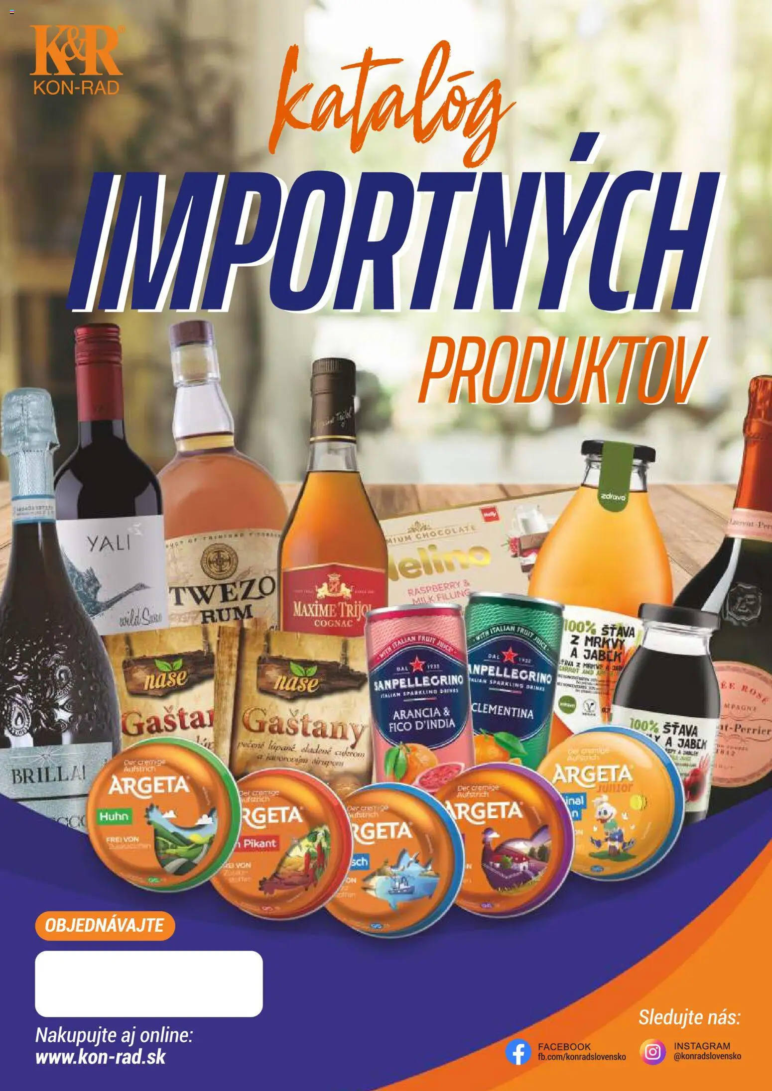 KON katalóg importných produktov - strana 1- platný od 08.12.2025