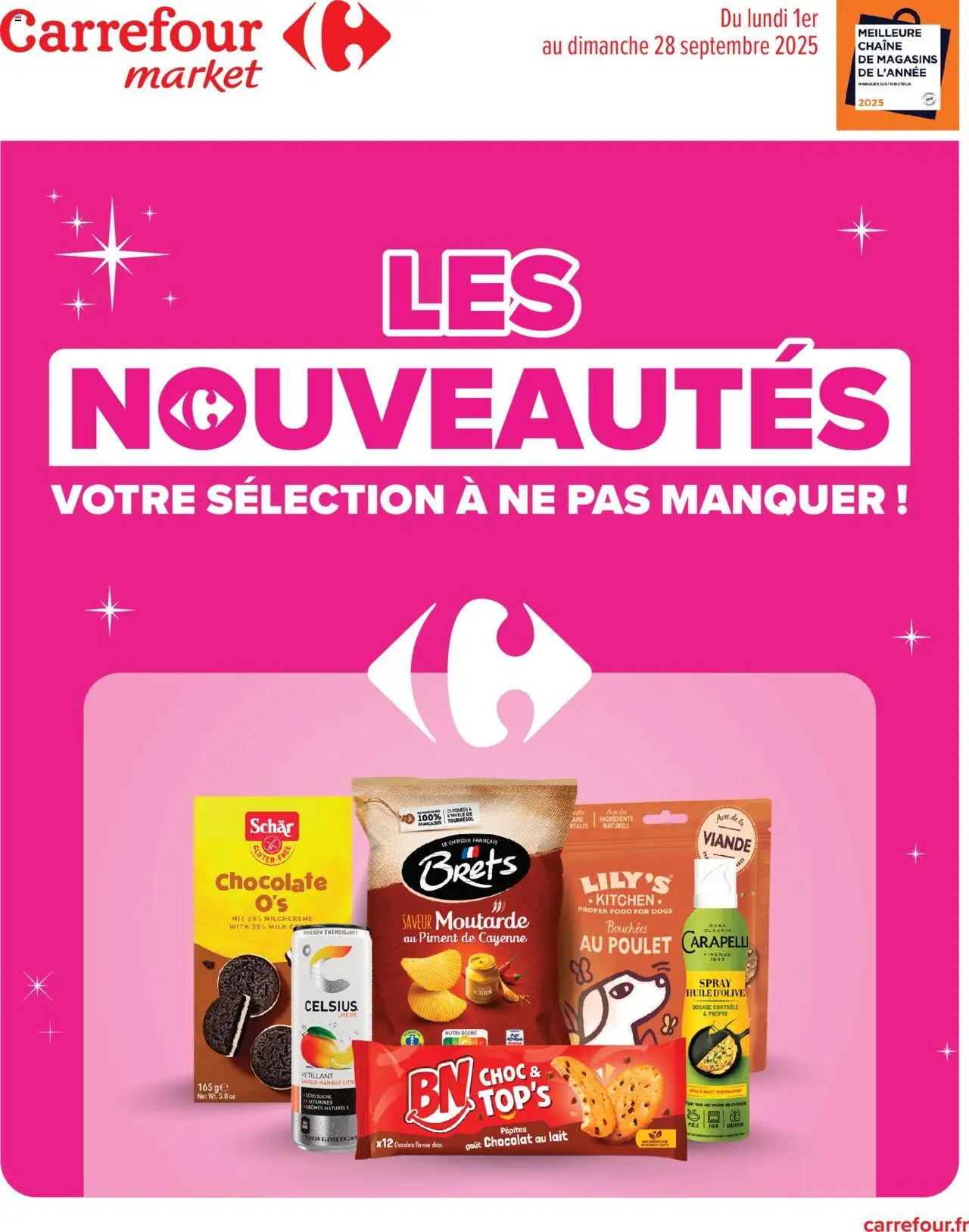 Carrefour Market catalogue les nouveautés de septembre - page 1 - valable à partir du 01/09/2025