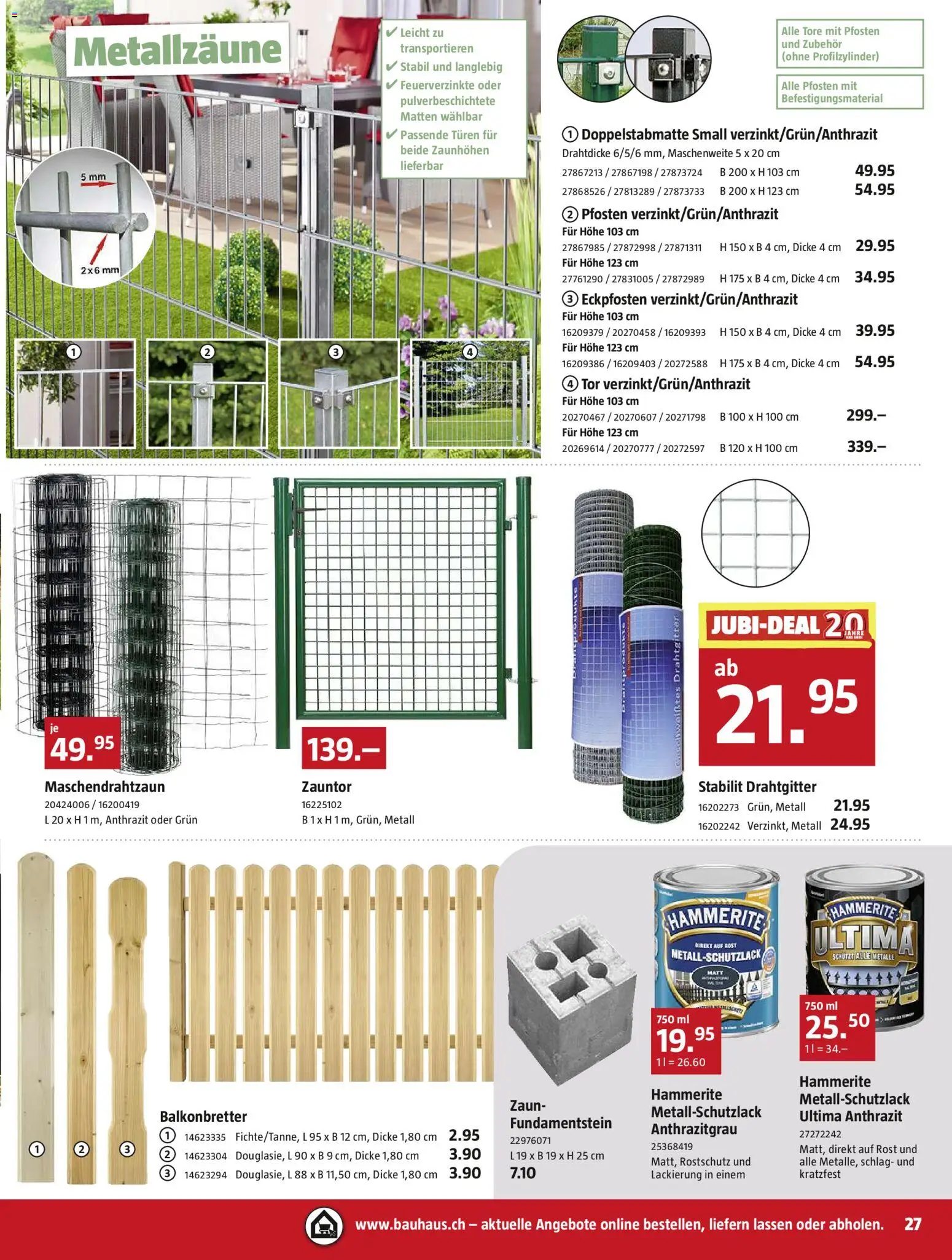 Bauhaus aktionen - page 27- valid from 23.03.2026