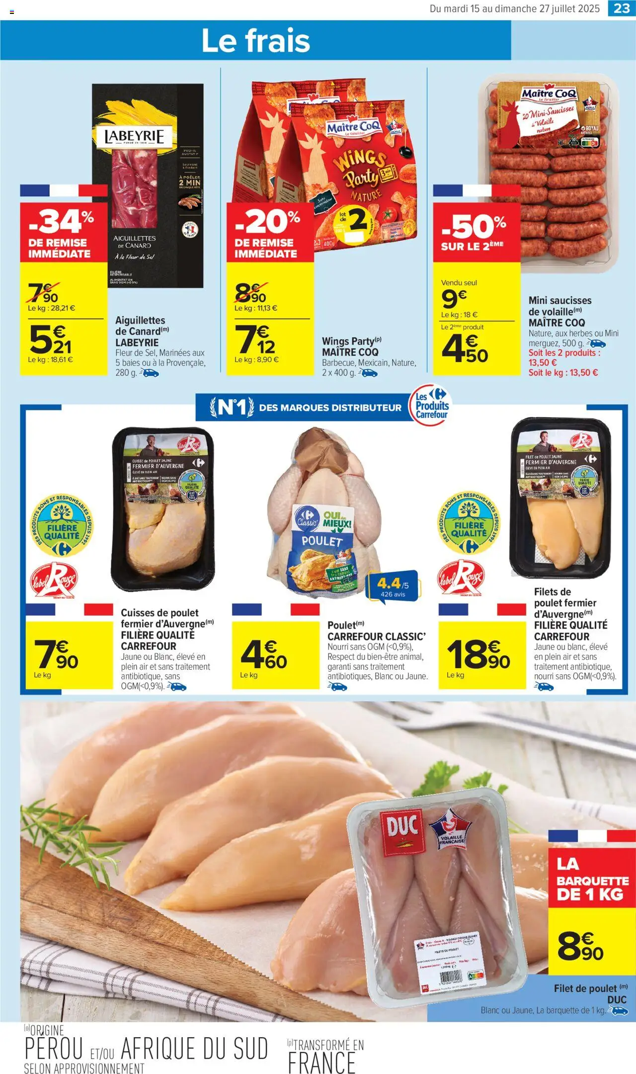Carrefour Market catalogue semaine 29 - page 25 - valable à partir du 15/07/2025