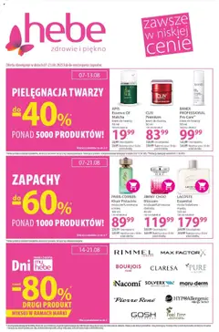 Podgląd Hebe Gazetka ważny od 07.08.2025