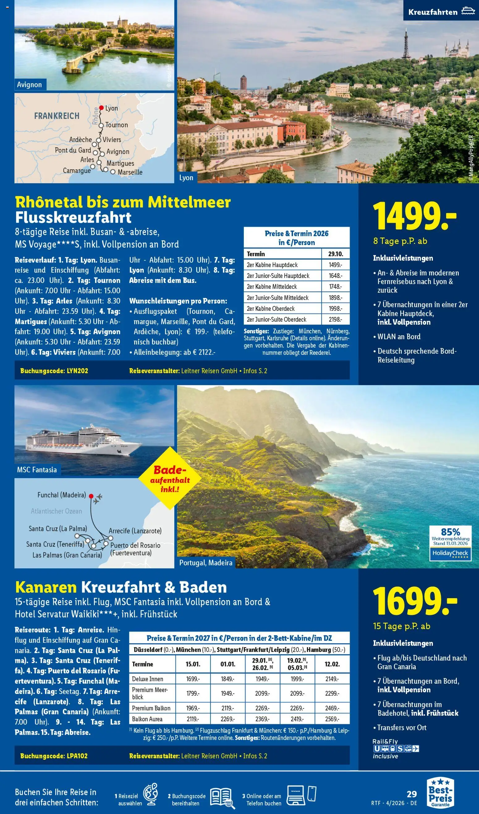 Lidl Reisen Prospekt 	 - Seite 29 - gültig ab 11.04.2026