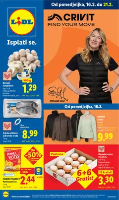 Lidl katalog od 16.02.2026