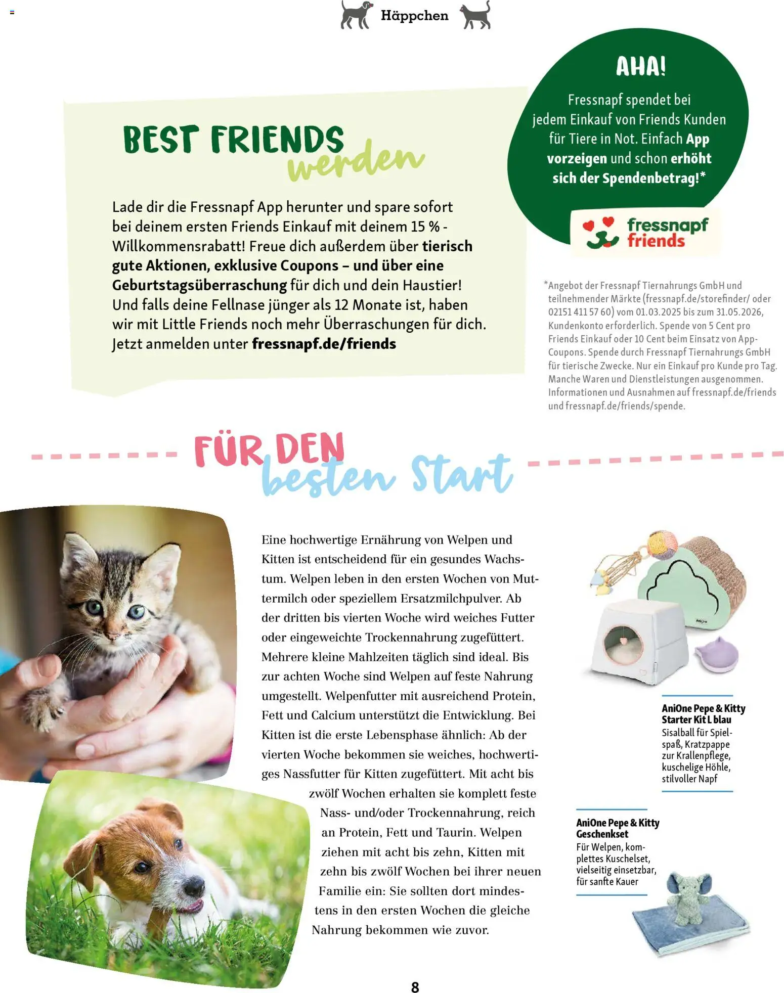 Fressnapf Friends Magazin - Seite 8 - gültig ab 02.03.2026