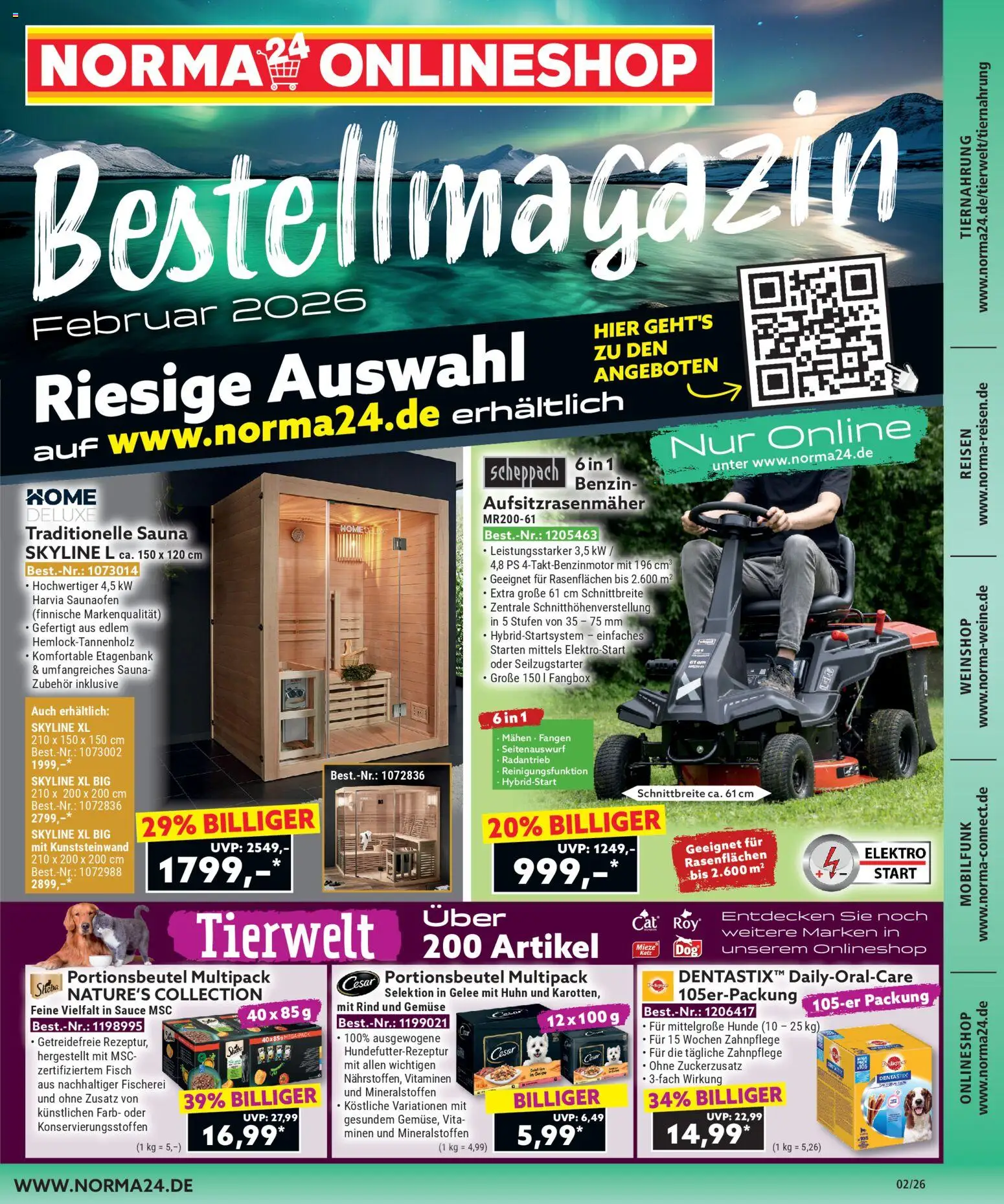 Norma Bestellmagazin Februar 2026 - Seite 1 - gültig ab 01.02.2026