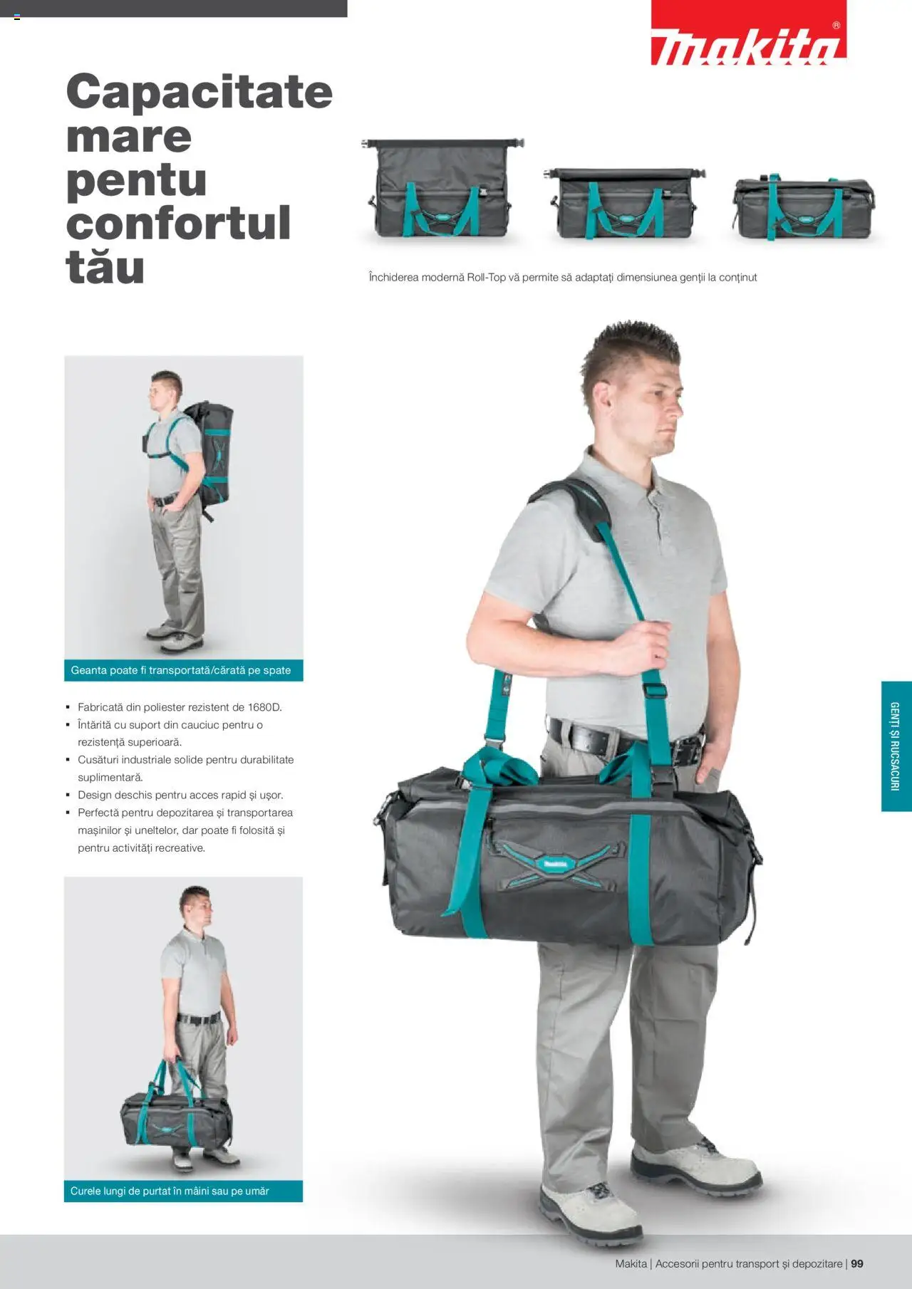 Makita catalog - Accesorii pentru transport si depozitare   - pagina 99- valabil de la 06.09.2021