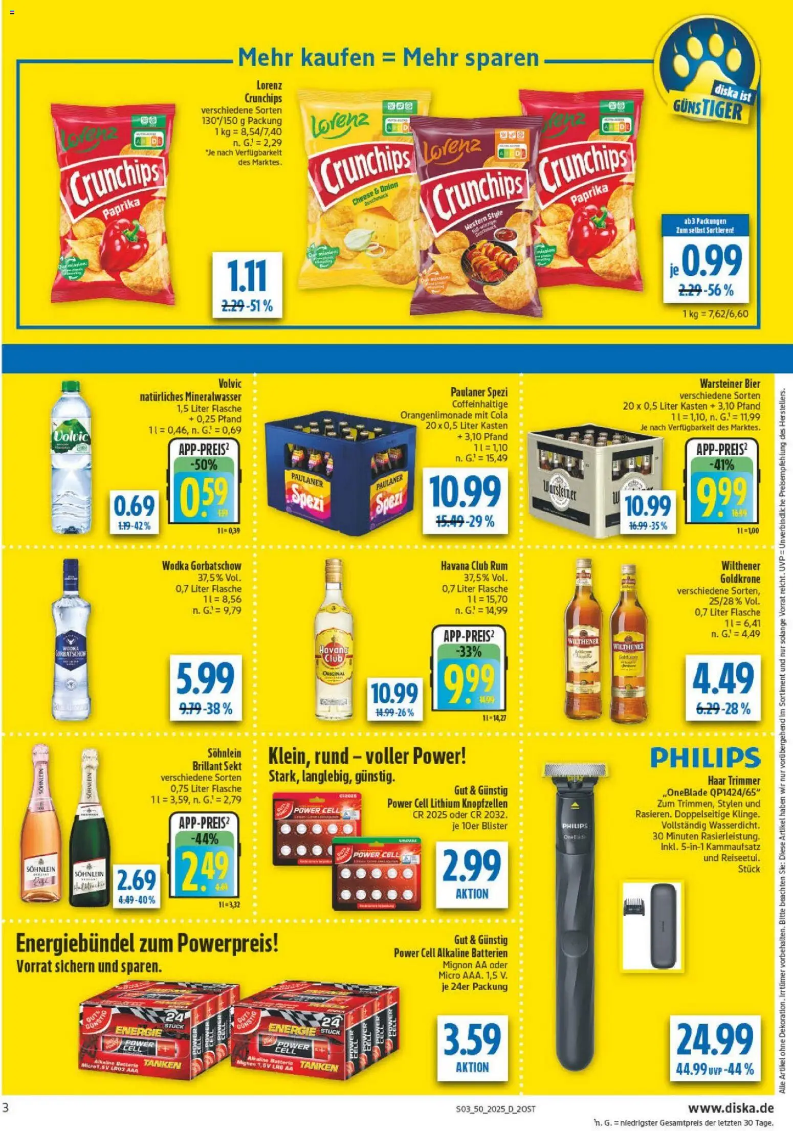 Diska - Diska Angebote Sachsen-Thüringen KW50 - Seite 3 - gültig ab 08.12.2025
