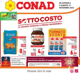 Anteprima Volantino Conad	 valida dal 06/11/2025