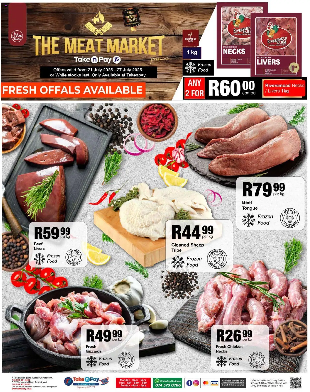 Take n Pay Specials - page 16- valid from 21/07/2025