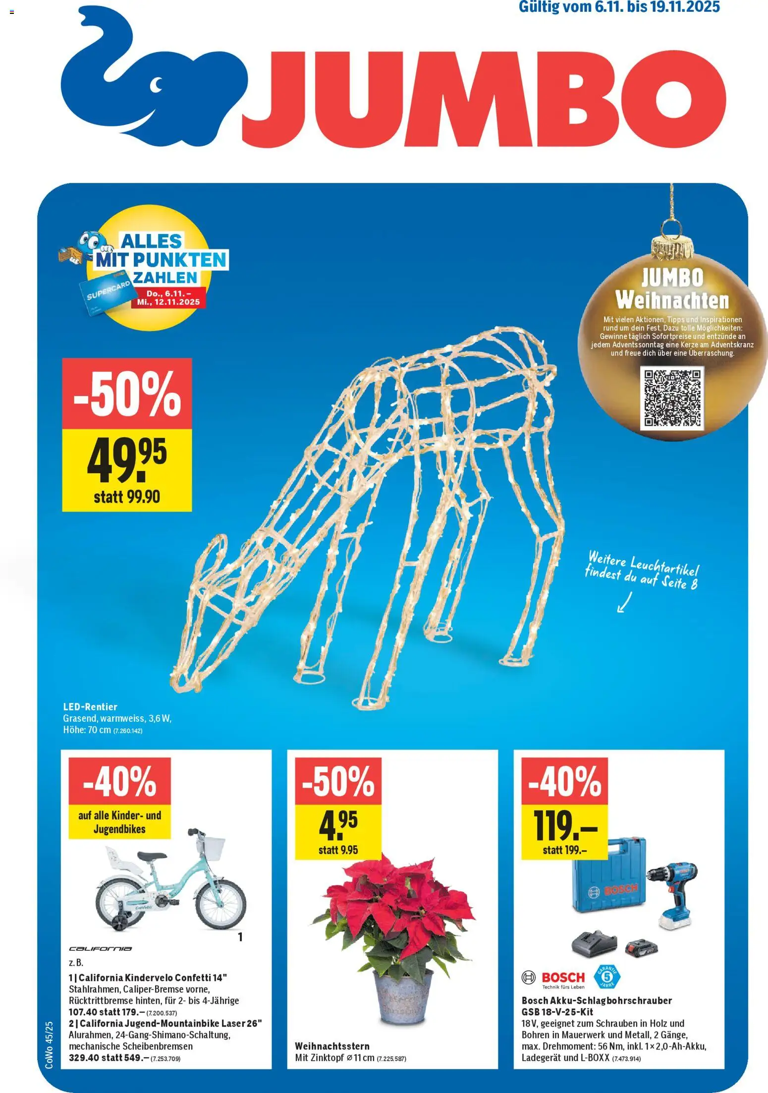 Jumbo Aktionen - Seite 1- gültig ab 06.11.2025