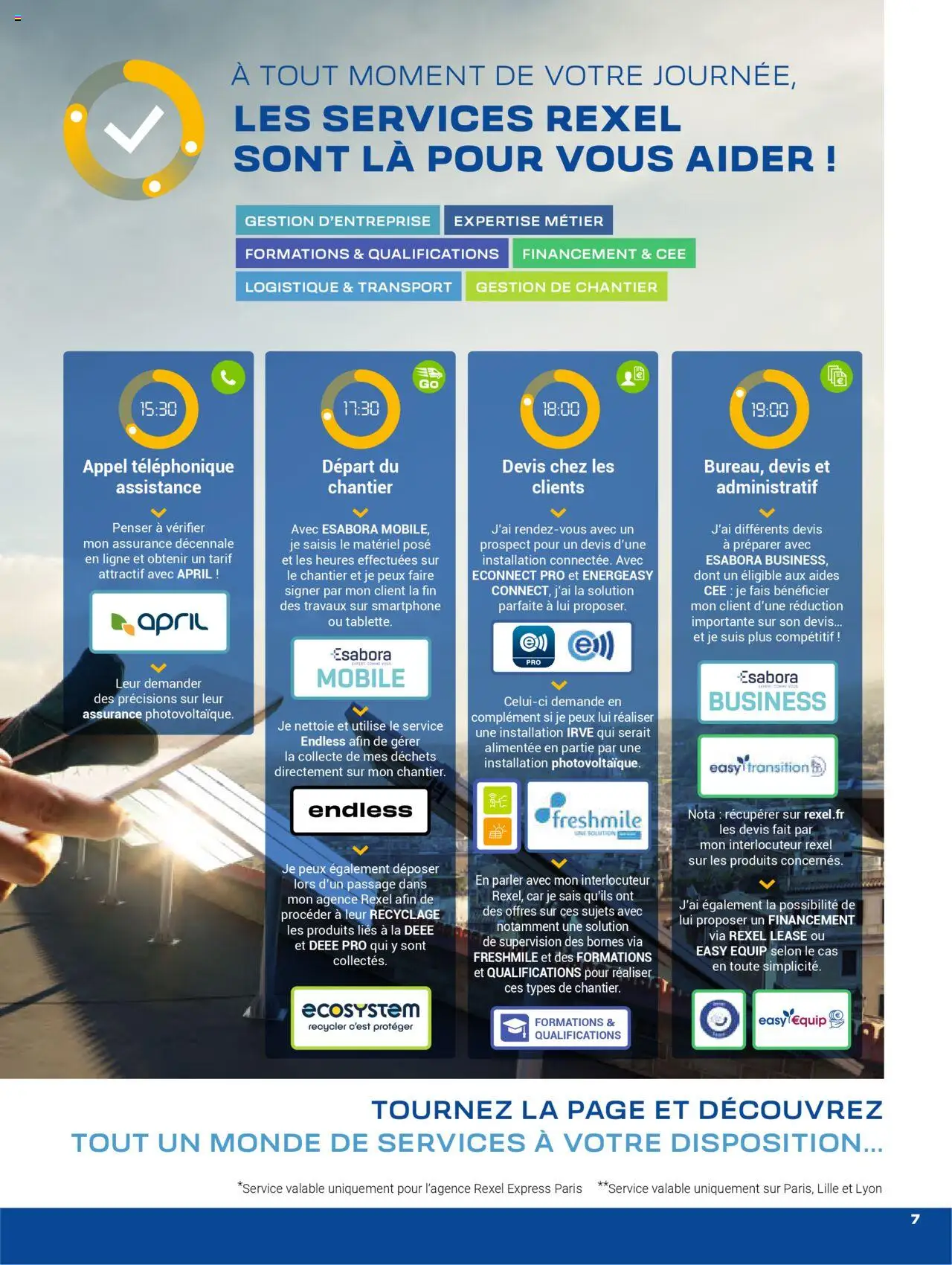 Rexel - Guide des Services - page 7 - valable à partir du 16/07/2025