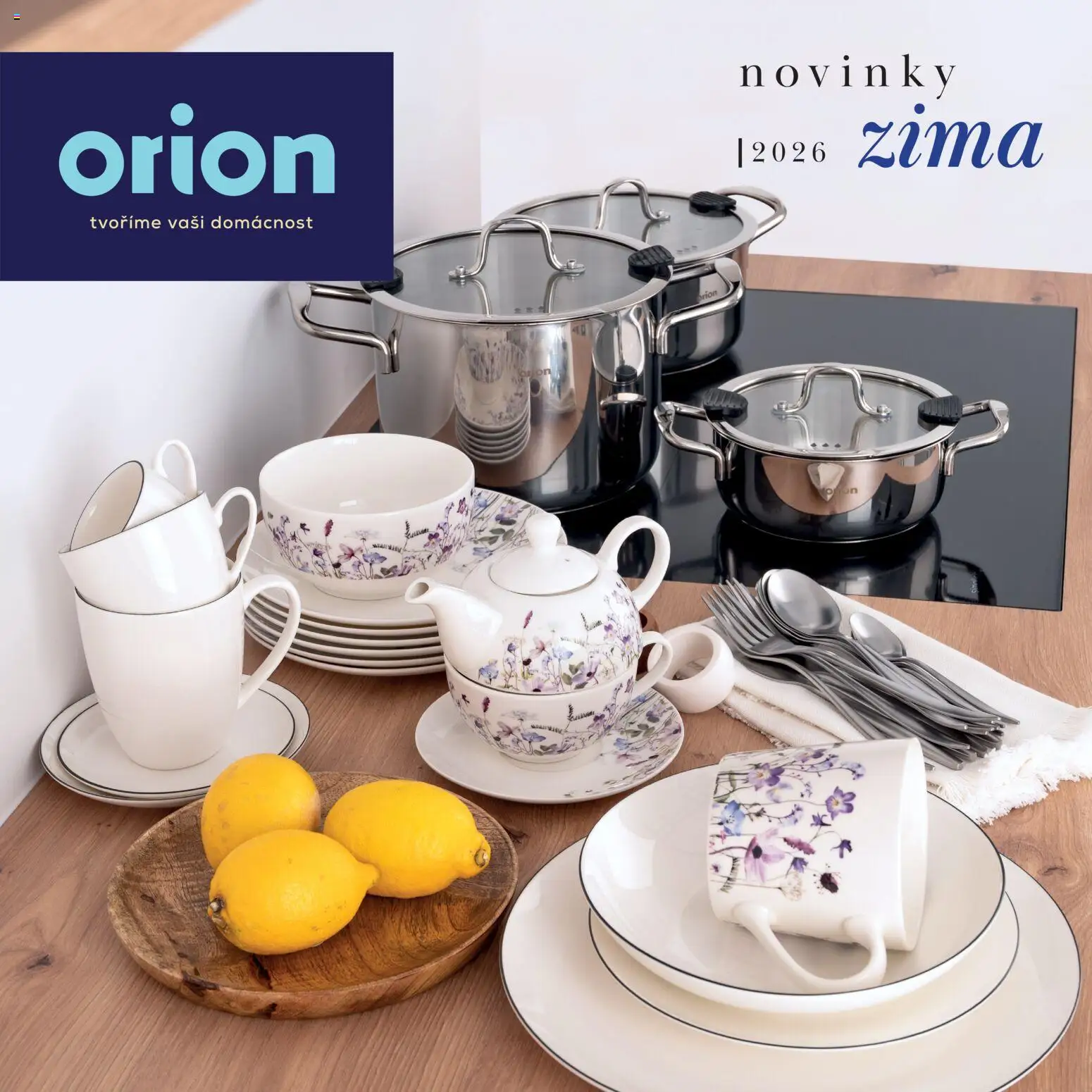 Orion leták - Novinky Zima 2026 - strana 1- platný od 12.01.2026