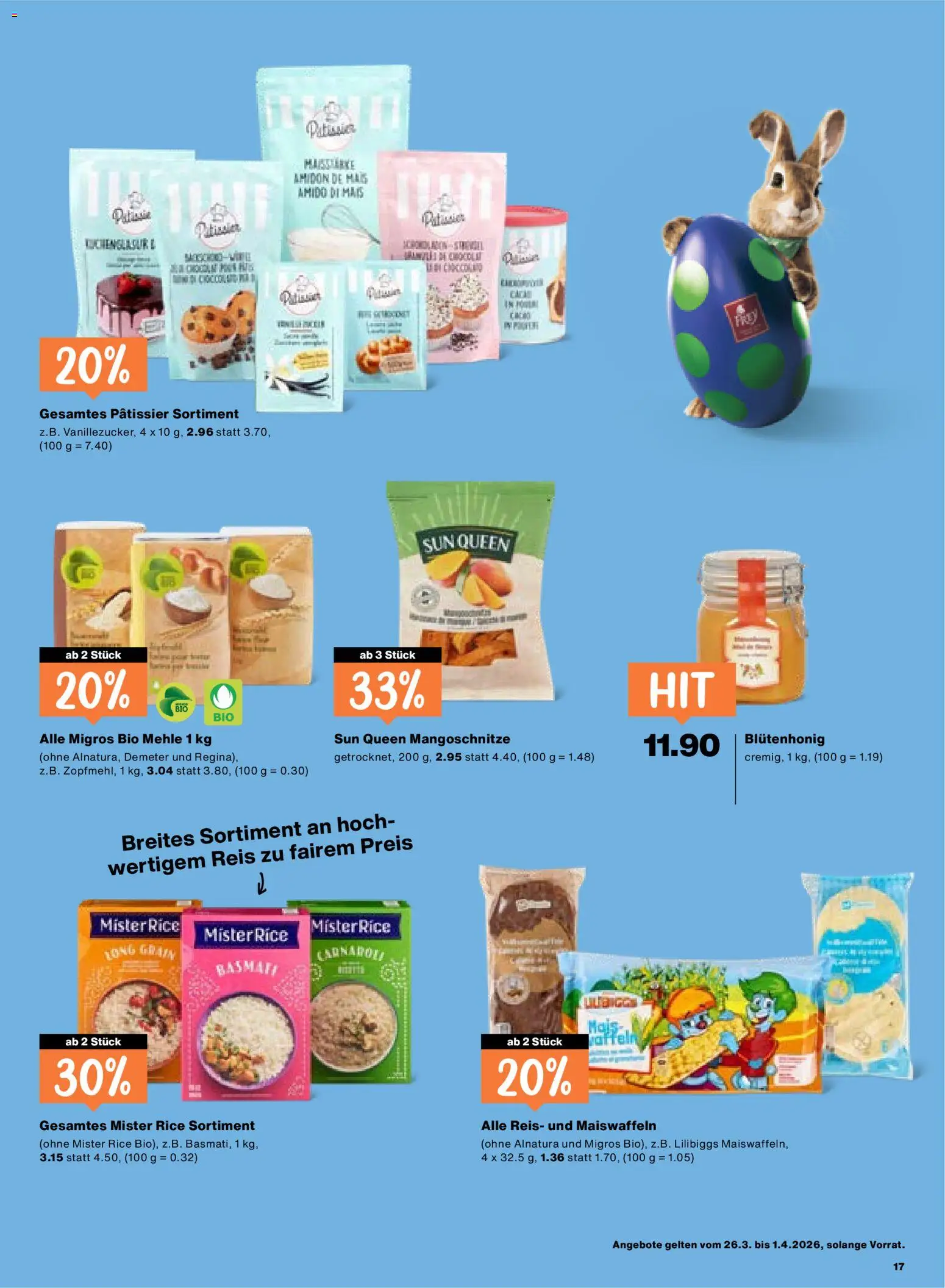 Migros aktionen - page 17- valid from 26.03.2026